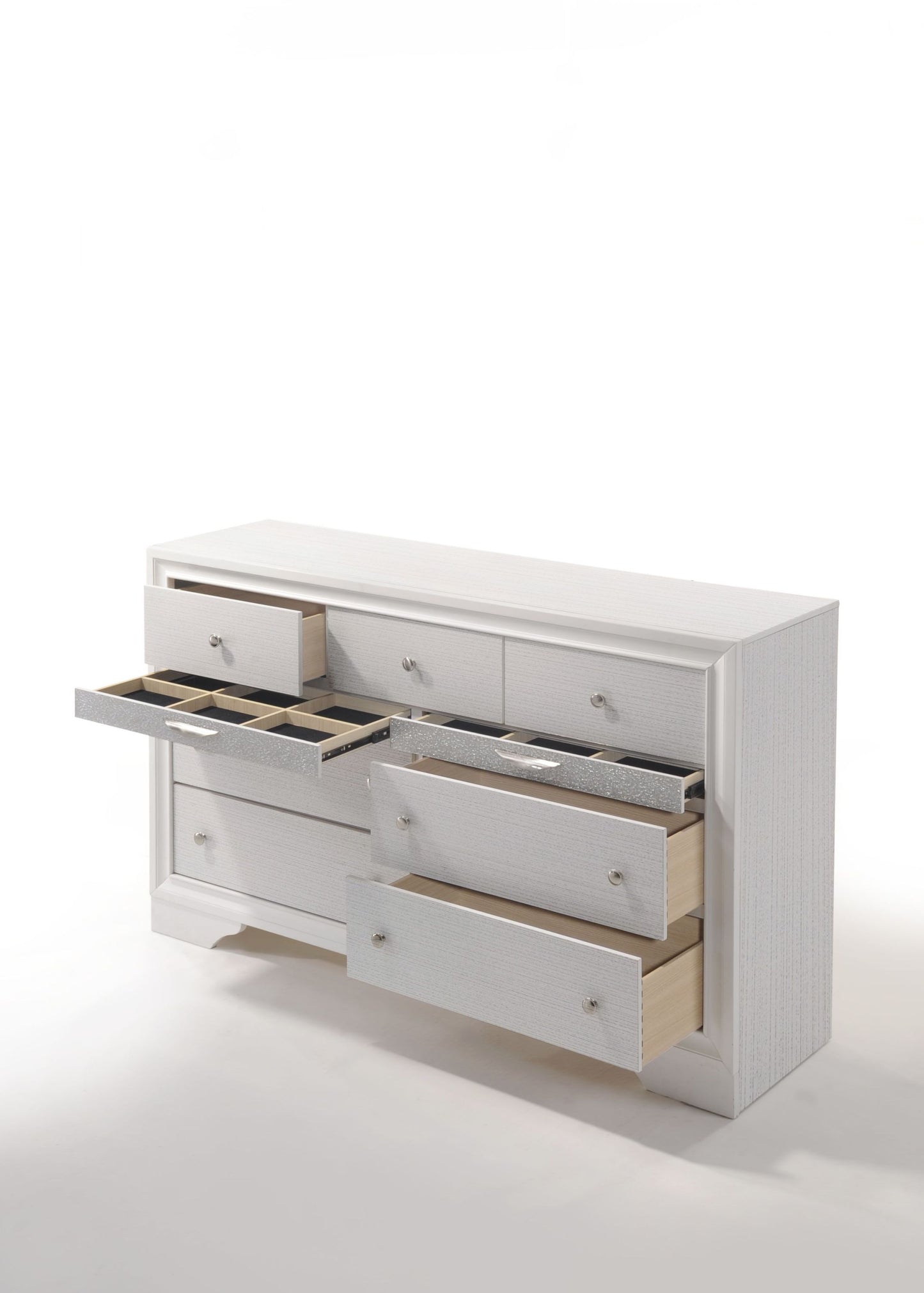 Naima White Finish Dresser