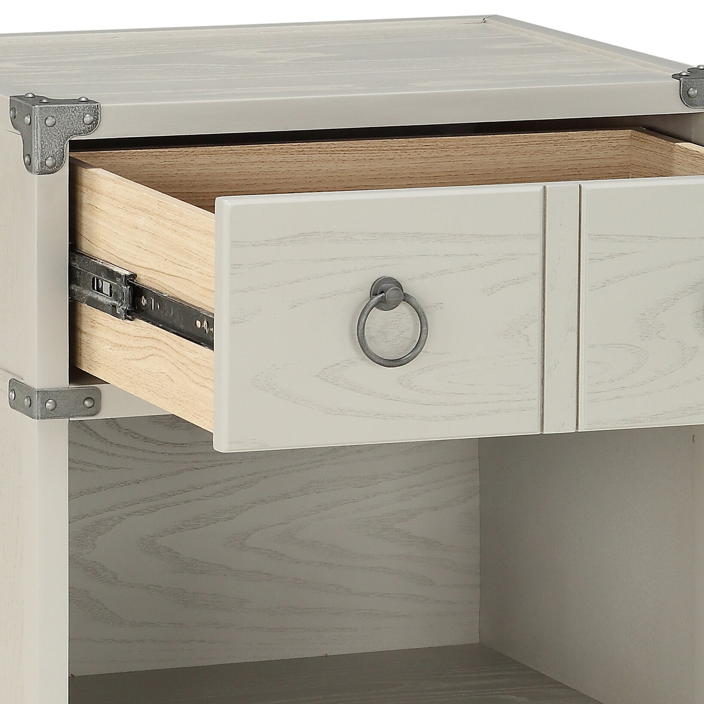 Orchest Gray Finish Nightstand