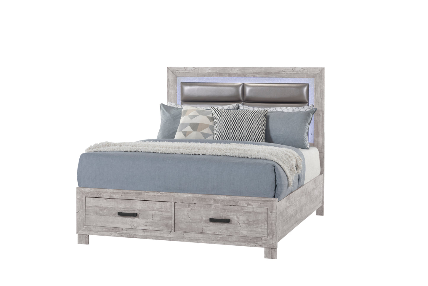 ROVER GREY KING BED