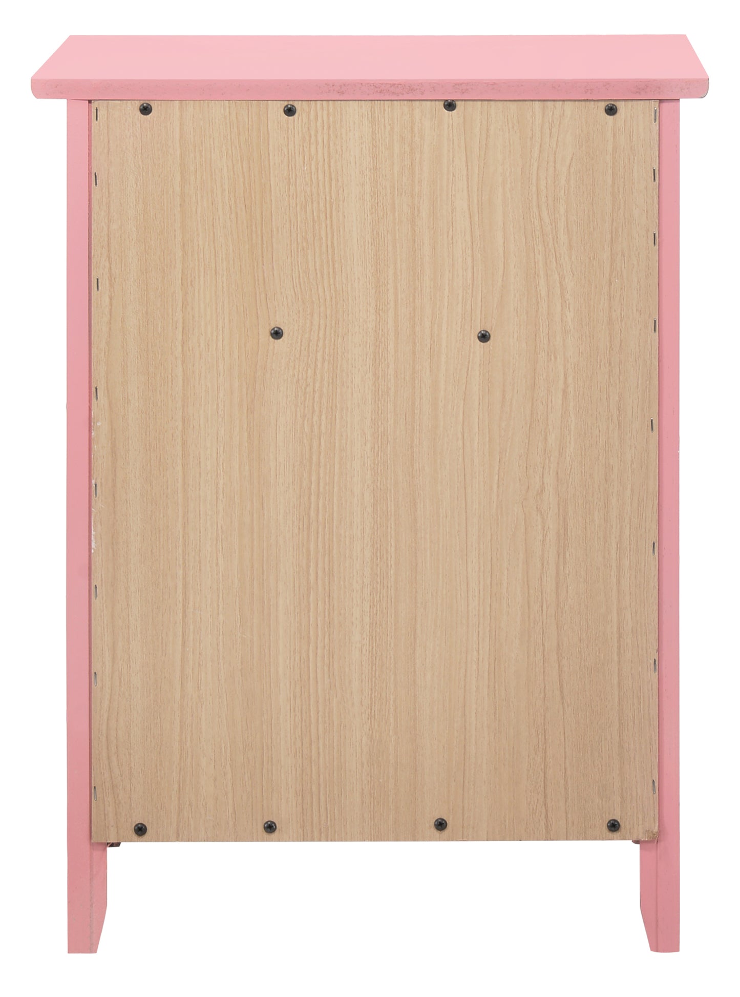 Charming Pink Nightstand For Casual Spaces