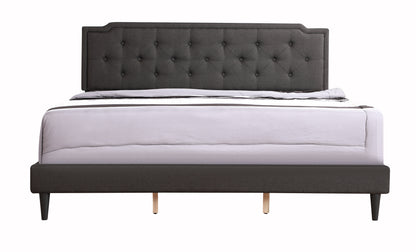 Stylish Black Full Bed With Versatile Design