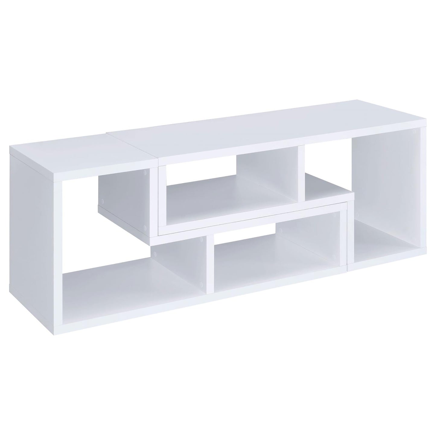 White Convertable Bookcase
