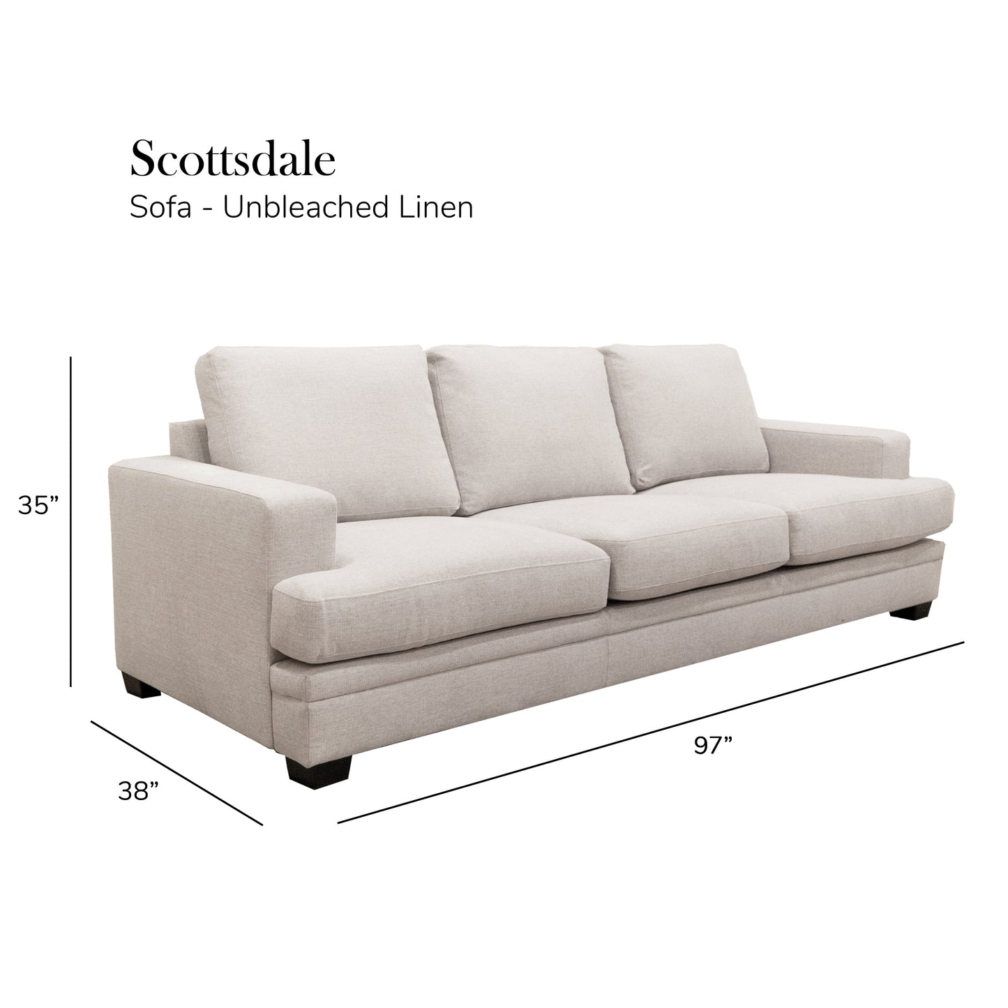 Scottsdale Beige Sofa