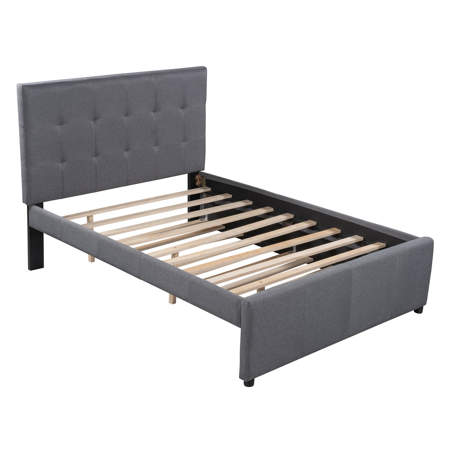 Ulpholstery Bed (Trundle and Rails)