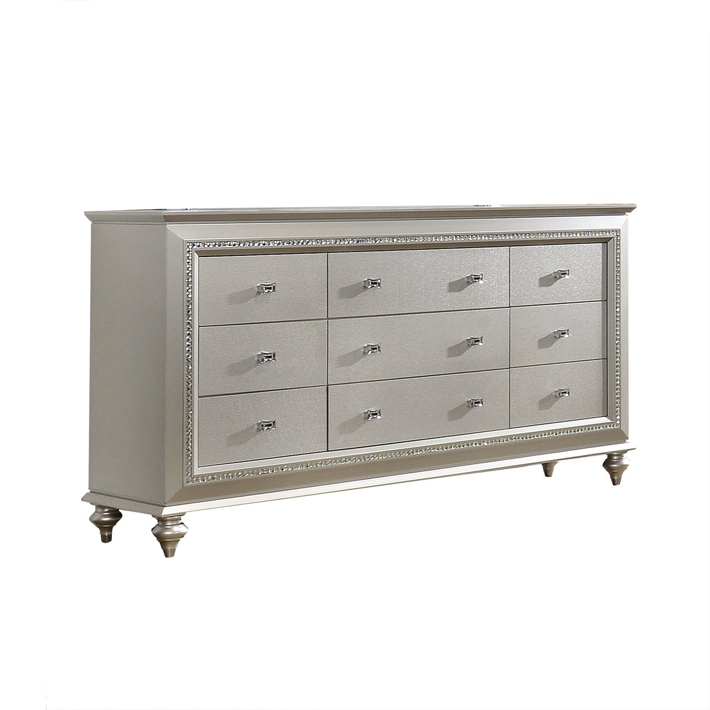 Kaitlyn Champagne Finish Dresser