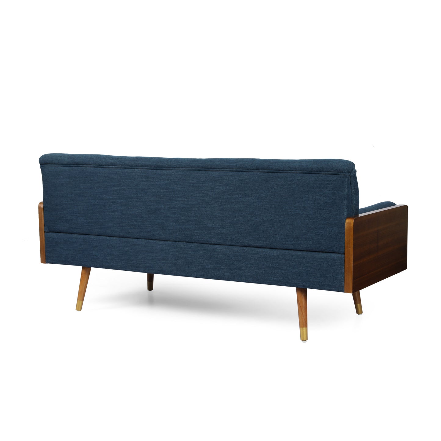 Aidan Mid-Century Modern Tufted Fabric Sofa