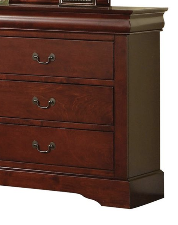 Louis Philippe III Cherry Finish Dresser