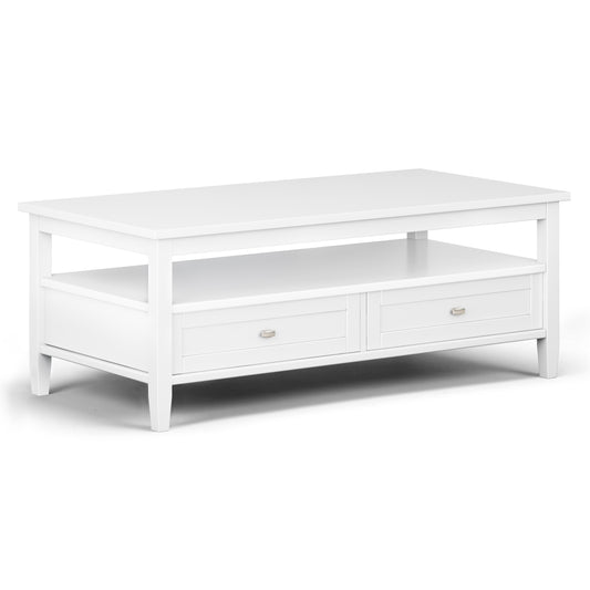 Warm Shaker - Coffee Table - White