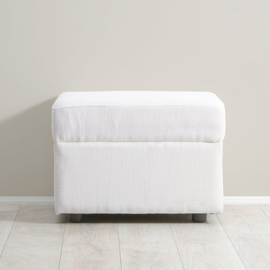 Soho Ottoman in White