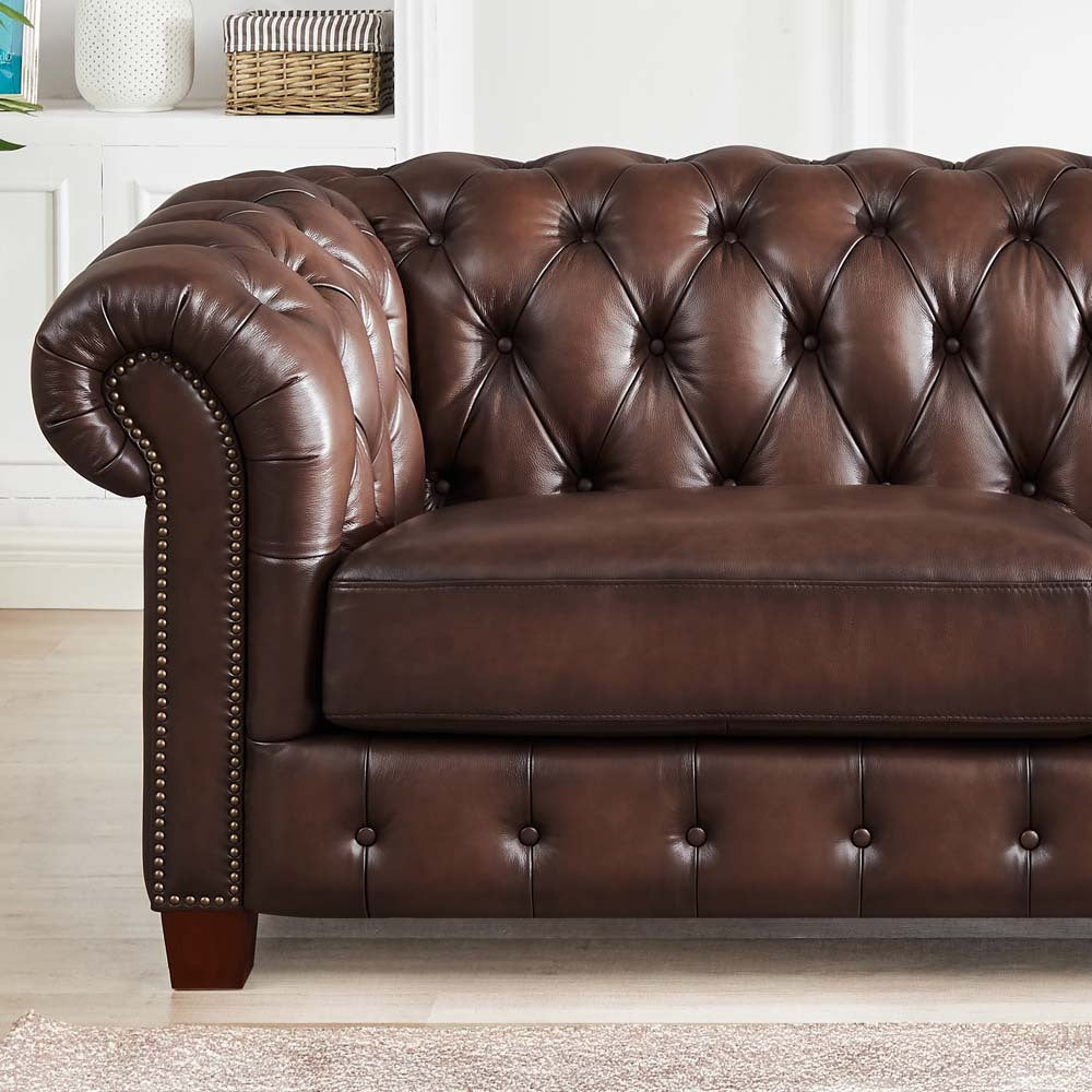 Versailles Leather Sofa