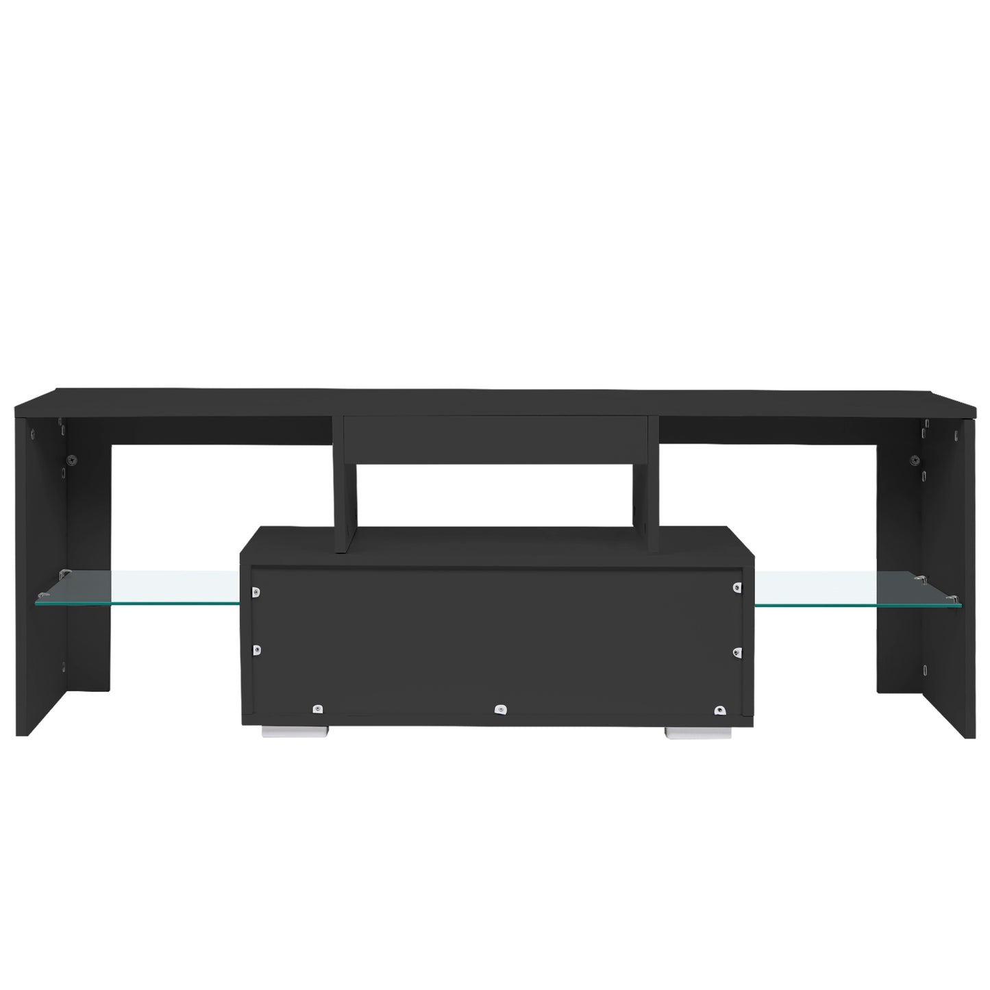 TV stand with Storage 43 inch LED Modern TV Media Console Entertainment Center with Drawer TV cabinet for Living Room Bedroom