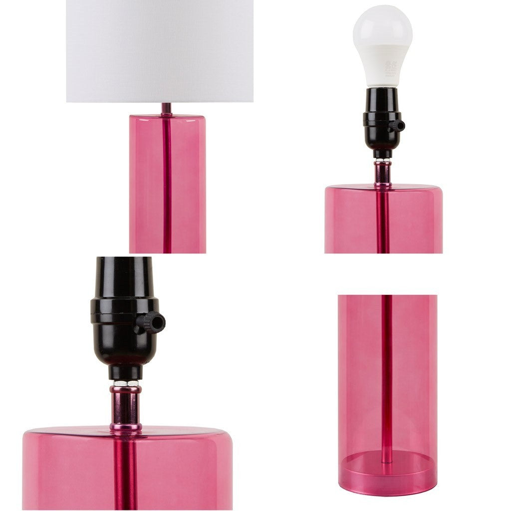 Glass Table Lamp