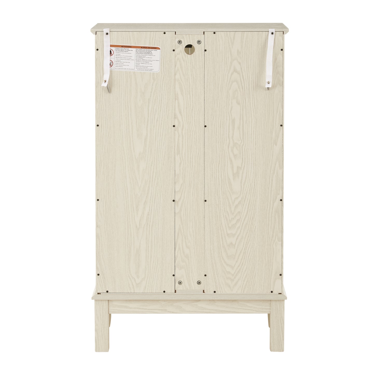 2 Doors Curio Cabinet with Tempered Glass Doors, Curio Cabinets with Mirrored Back Panel and Adjustable Shelves, Lighted Display Cabinet for Home, Office Light Bulb Included White