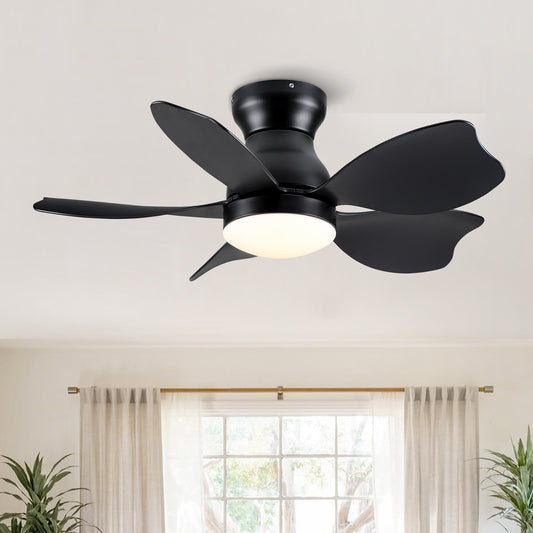 30 In Small Kid's Ceiling Fan Lighting with Remote Control for Small Children Room