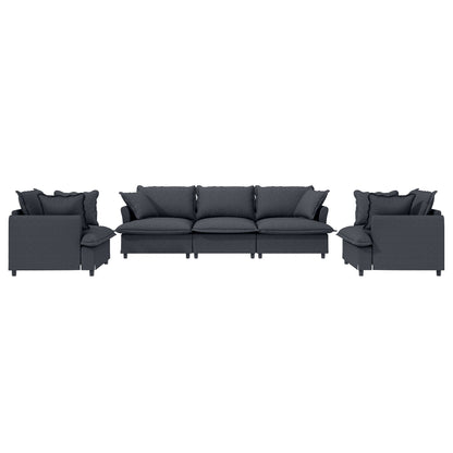 33*27.5" Ottoman Module for Modular Sectional Sofa,Wide Seat,Chenille,2 Colors