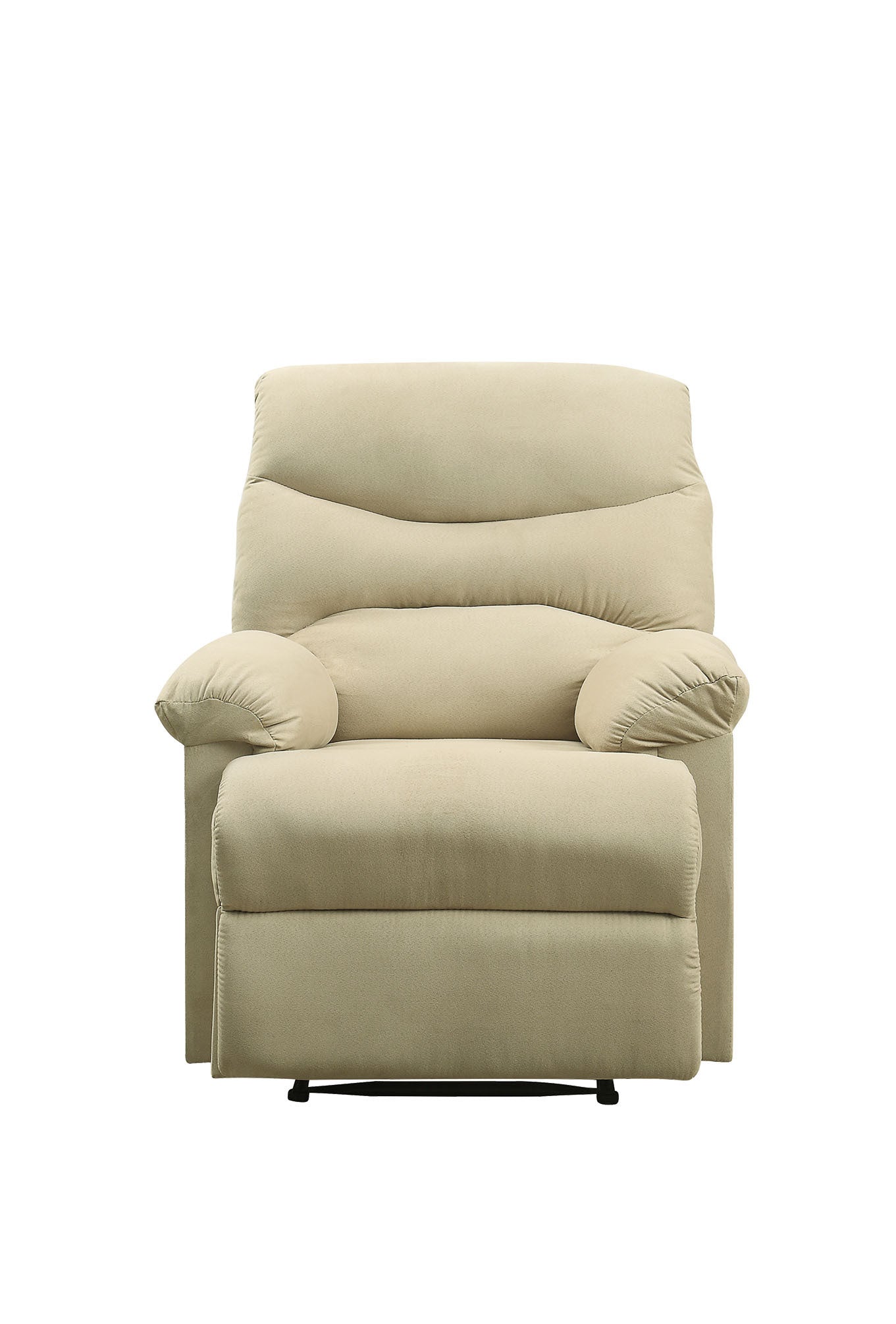 Arcadia Beige Microfiber Motion Recliner