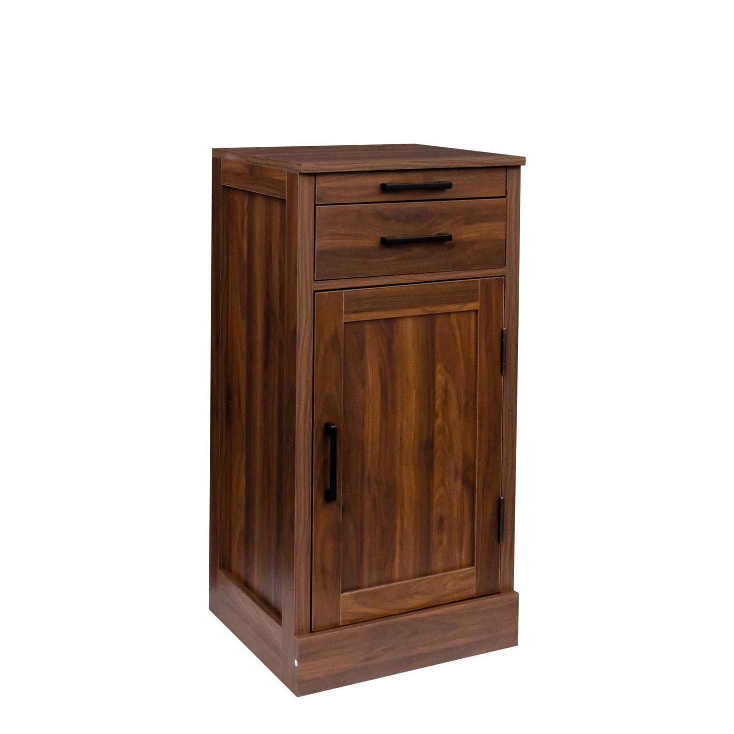 brown walnut color modular wine bar cabinet Buffet Cabinet with Hutch for Dining Room