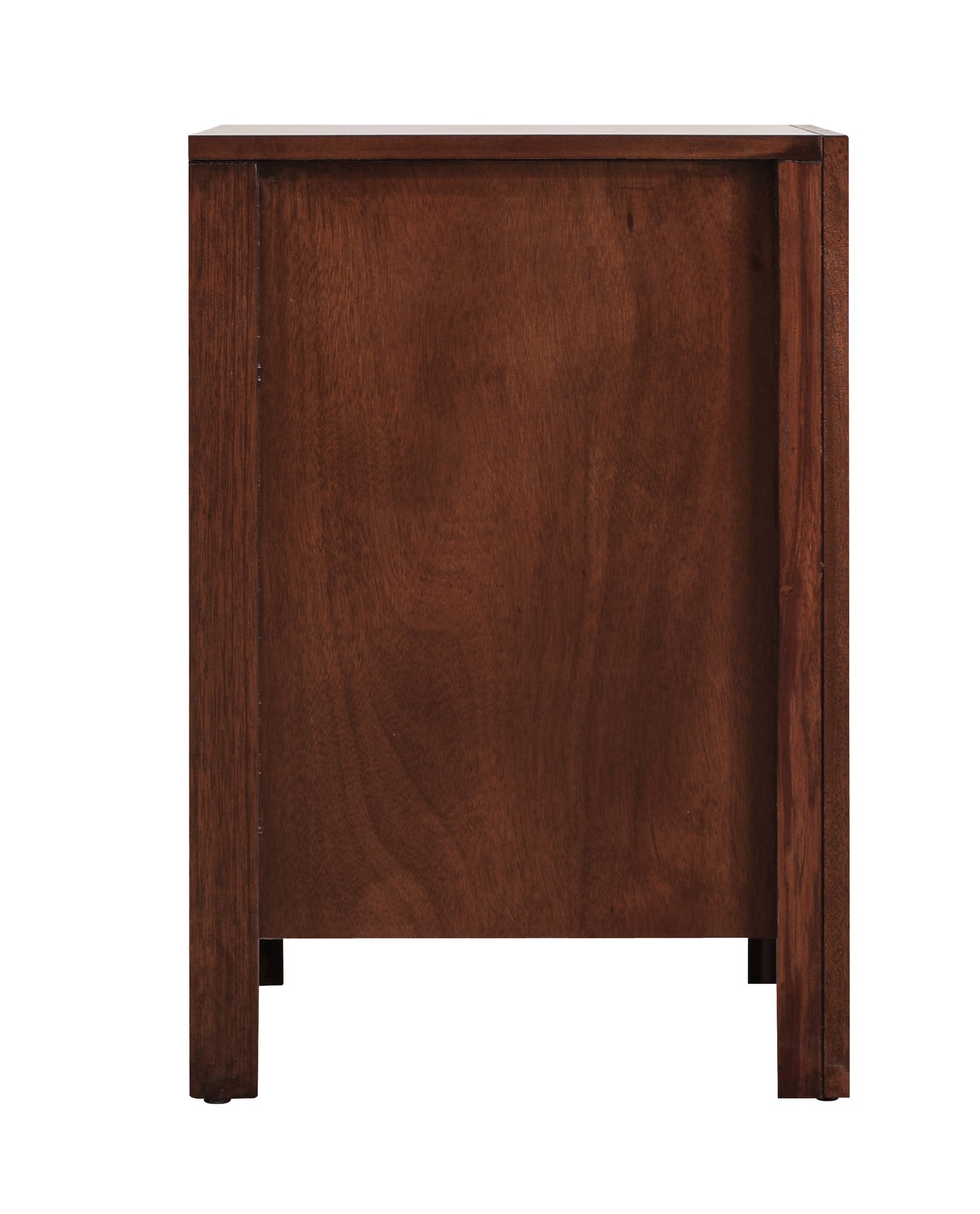 Elegant Cherry Nightstand With Storage