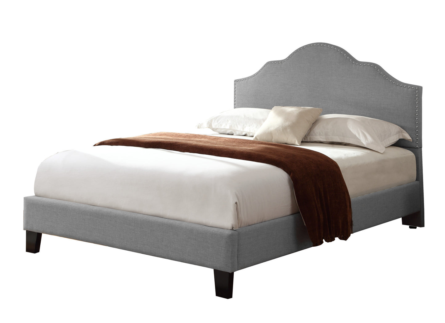Kopa Gray Full Upholstered Bed