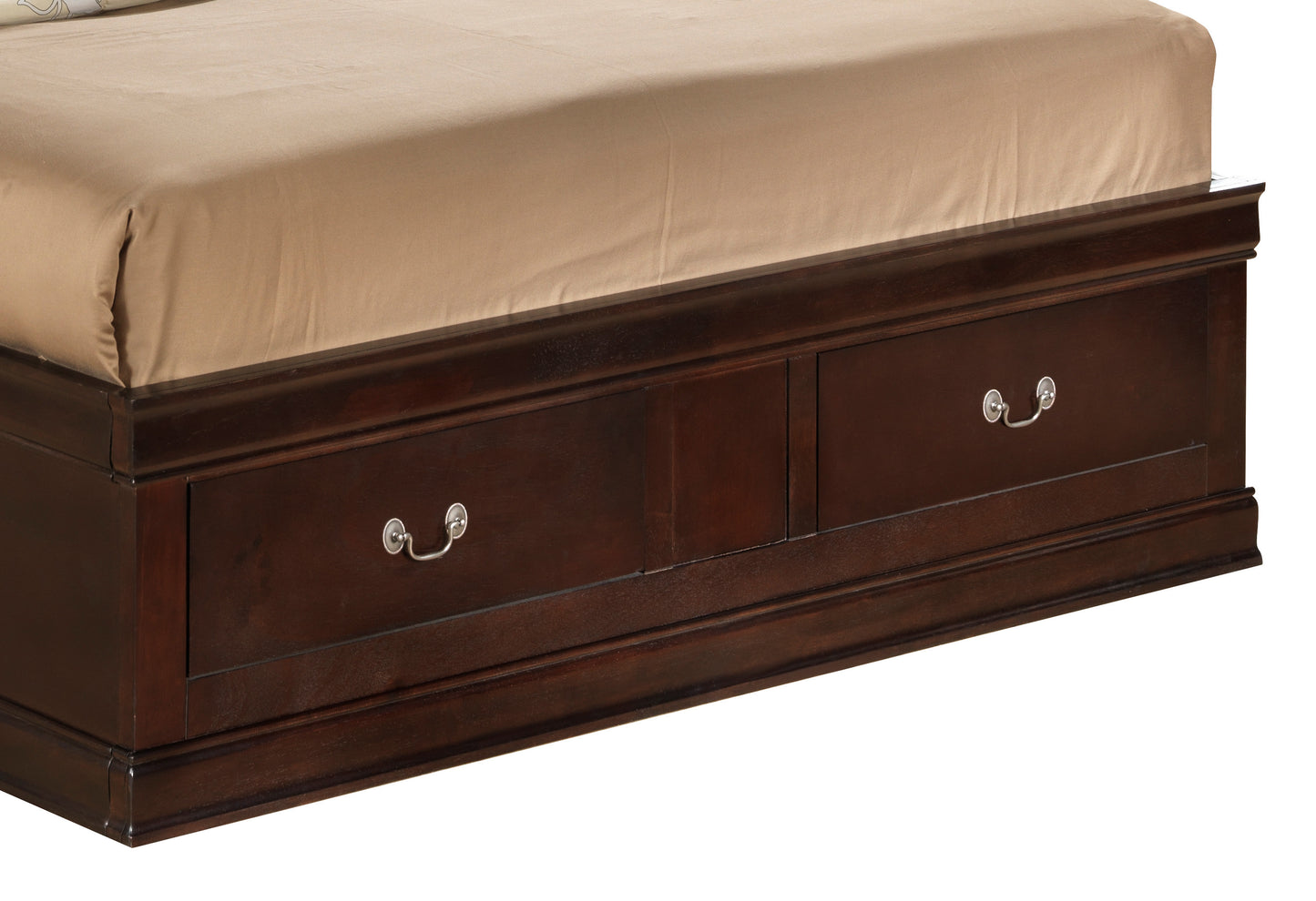 Glory Furniture Louis Phillipe G3125B-FSB Full Storage bed , Cappuccino