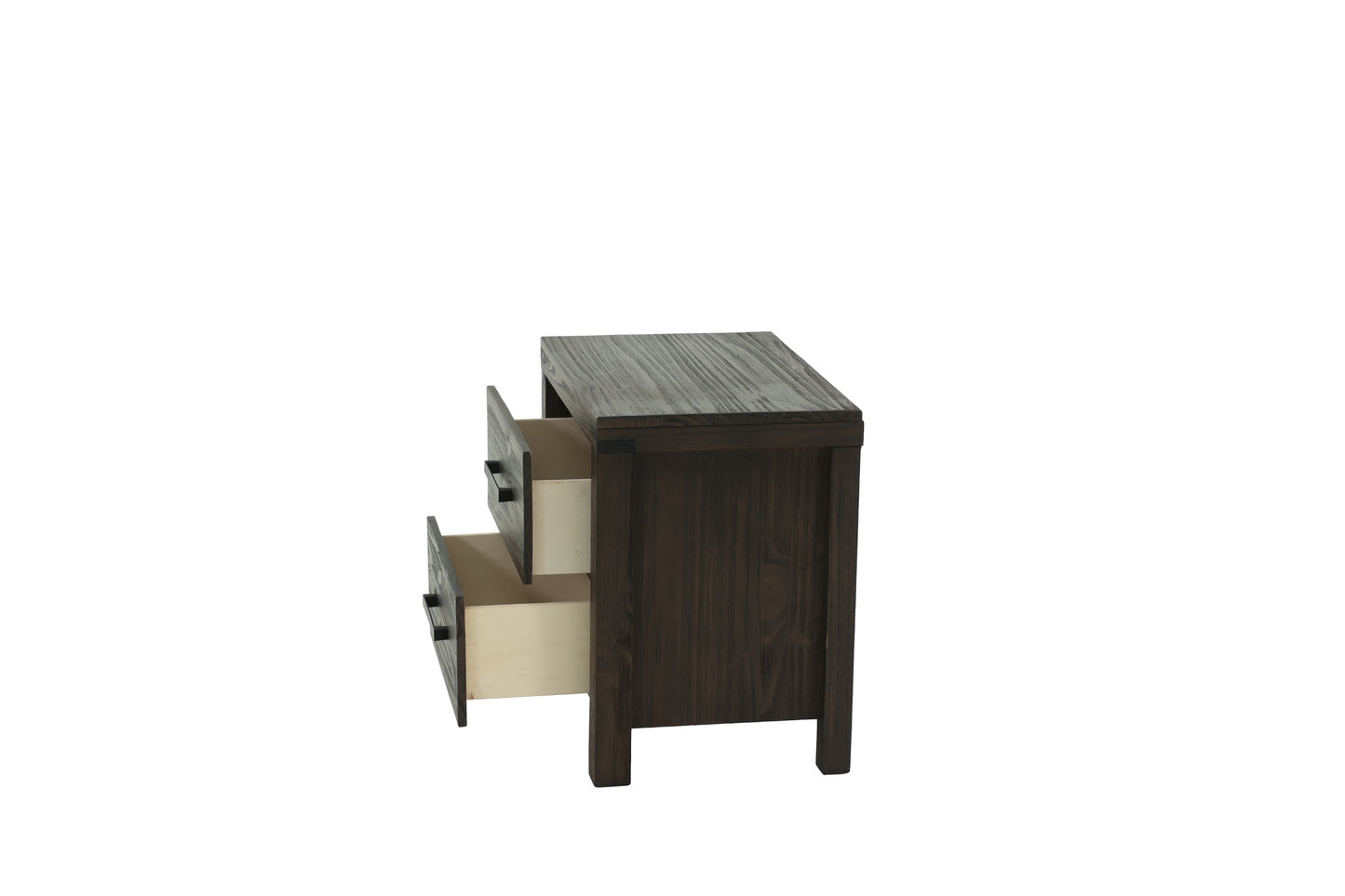Bedroom Furniture Simple Nightstand Drawers Bed Side Table Solidwood