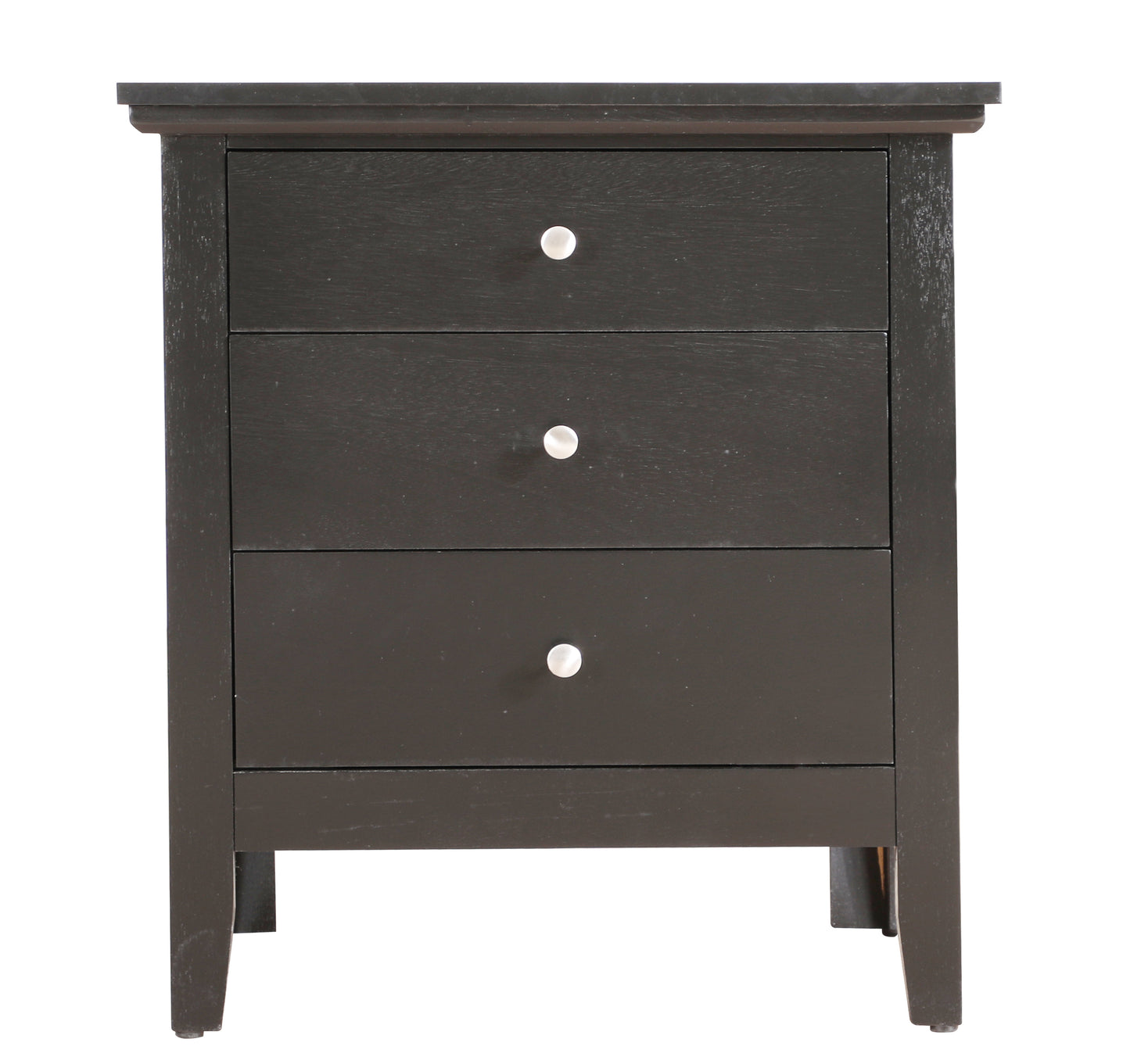 Chic Black Casual Nightstand For Bedrooms