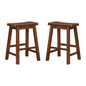 Chestnut Counter Height Stools (Set of 2)