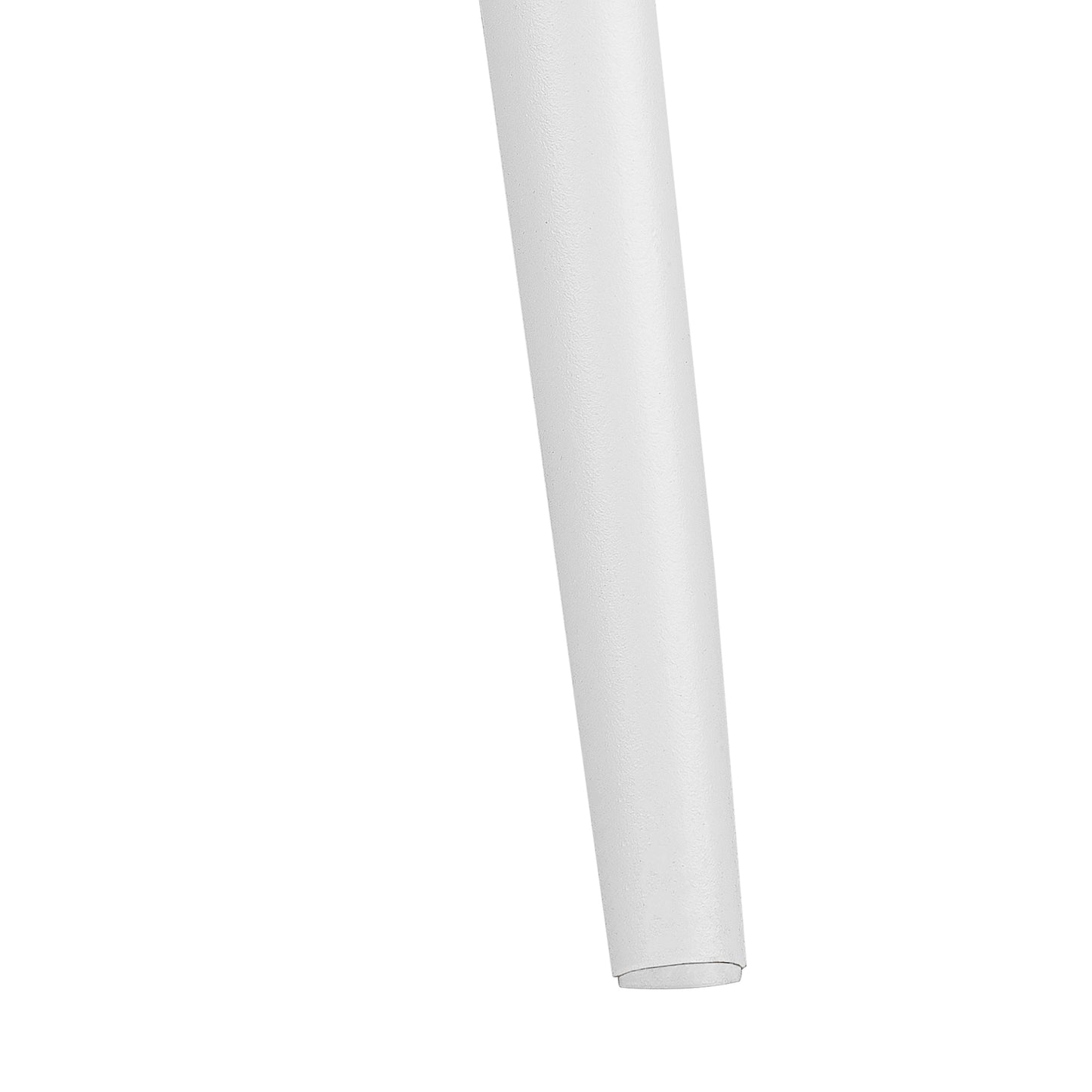 Computer Desk, Home Office, Laptop, Storage Shelves, 48"l, Work, White Laminate, White Metal, Contemporary, Modern