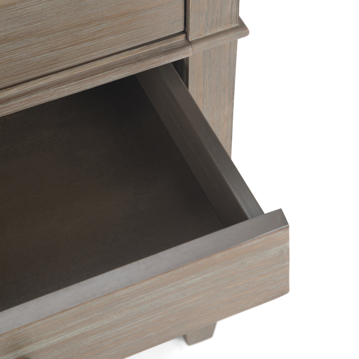 Carlton - Bedside Table - Distressed Grey
