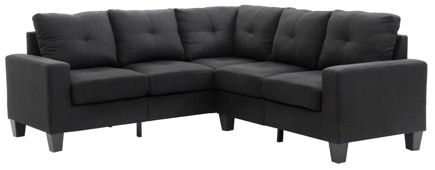 Glory Furniture Newbury G475B-SC SectionalÃŠÃŠ , BLACK