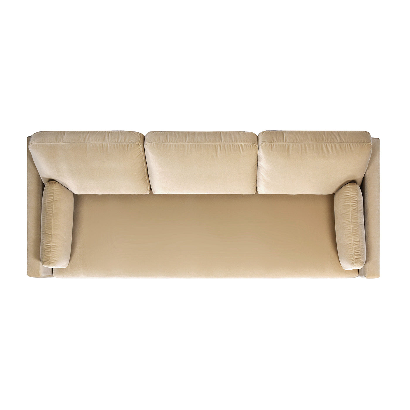 Knox 84" Modern Farmhouse Sofa, Fawn Brown Performance Velvet