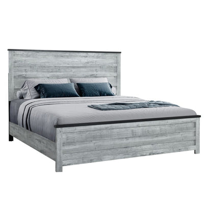 KICKS GREY WASH QUEEN BED